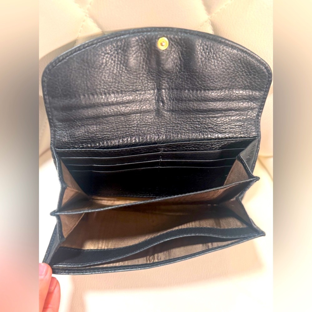 CHLOE Black Long Wallet - Picture 5 of 13